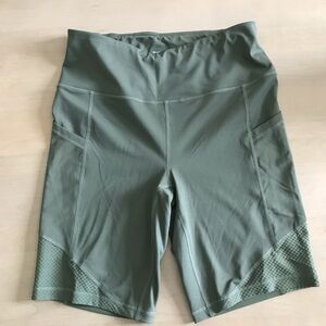 Reebok Active Wear Shorts, Olive Green, Size L